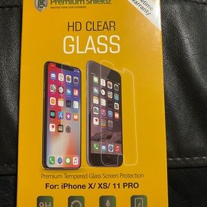 iPhone clear screen protector NIB